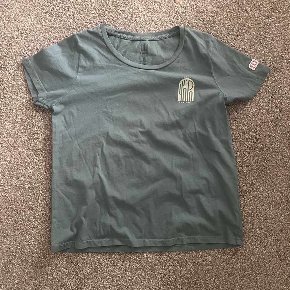 TOPO DESIGNS WOMEN'S CACTI NIGHT TEE SHIRT 2024